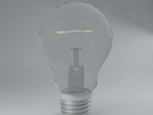 light bulb Model 3D