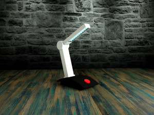 led table lamp 3D 모델