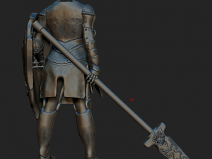 armor for knight Modelo 3D