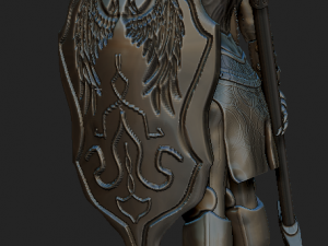 armor for knight Modelo 3D