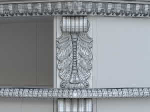fireplace Model 3D