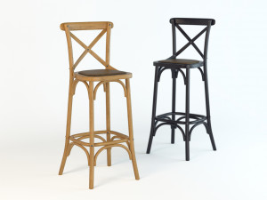 bar stool dzhek 3D 模型