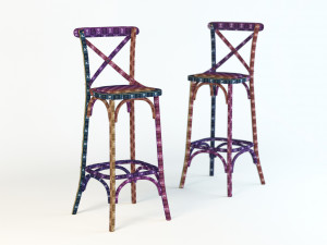 bar stool dzhek 3D 模型