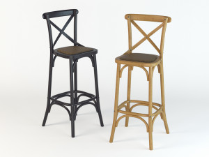 bar stool dzhek 3D 模型