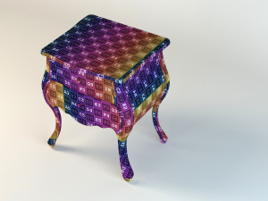 commode iceberg Modelo 3D