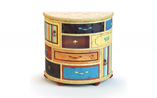 commode teatro 3D 模型 .c4d .max .obj .3ds .fbx .stl .blend