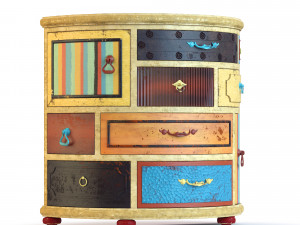 commode teatro 3D 模型