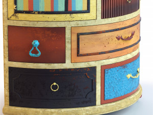 commode teatro 3D 模型