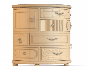 commode teatro 3D 模型