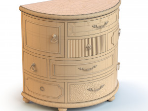 commode teatro 3D 模型
