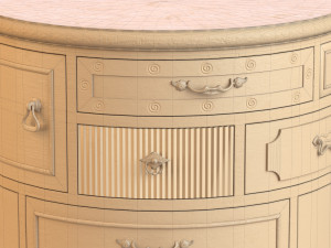 commode teatro 3D 模型