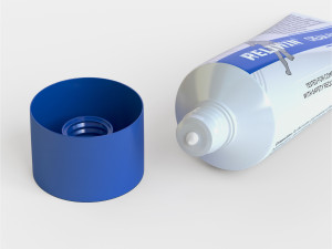 tube cream-balsam 3D 모델