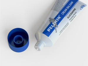 tube cream-balsam 3D 모델