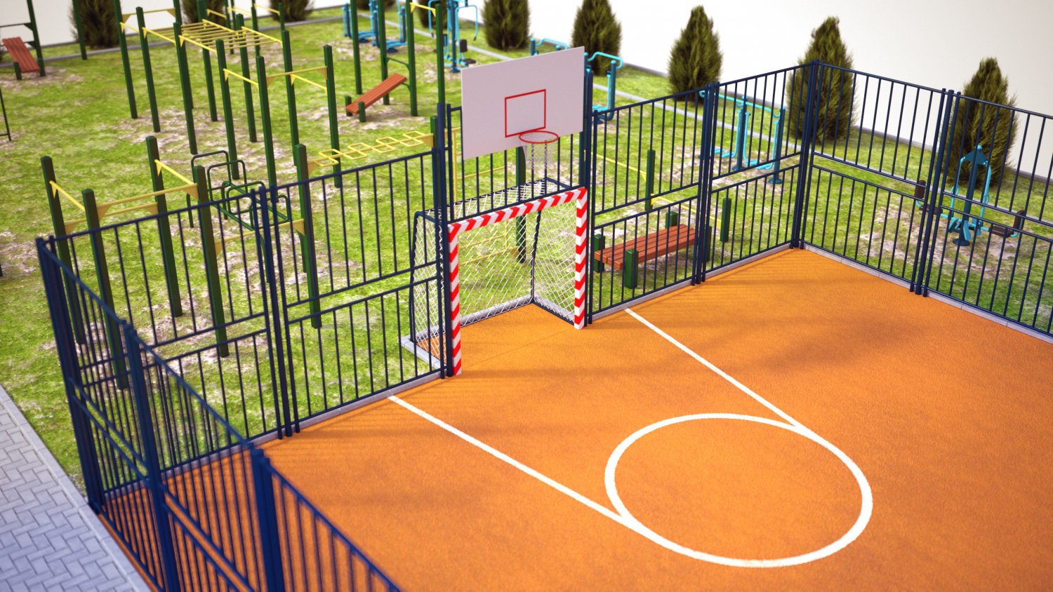 Sport ground. Универсальная спортивная площадка УСП-1.1. УСП-1.6 универсальная спортивная площадка. Ограждение баскетбольной площадки УСП-1.1. Универсальная спортивная площадка УСП-1.1 15х30.