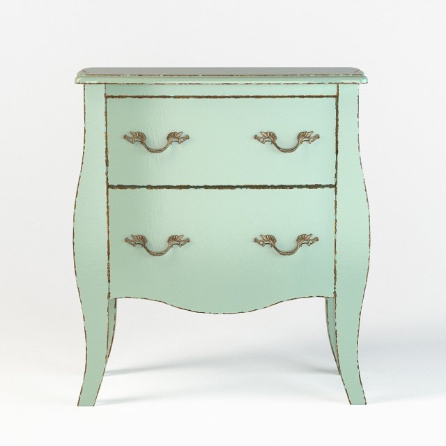 commode lyusya Model 3D .c4d .max .obj .3ds .fbx .stl .blend 