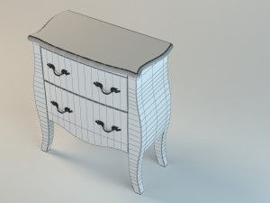 commode lyusya Model 3D