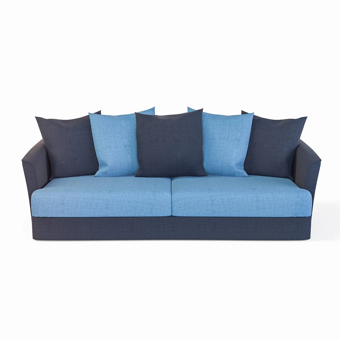 sofa california 3D Model .c4d .max .obj .3ds .fbx .stl .blend 