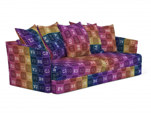 sofa california Modèle 3D