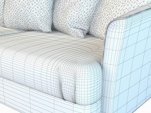 sofa california Modèle 3D