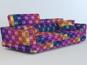 sofa tennesi Modelo 3D