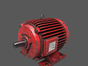 electric motor 3D 모델