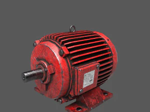 elektrik motoru 3D Model