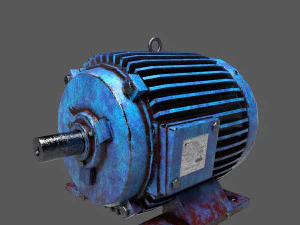 electric motor 3D Model