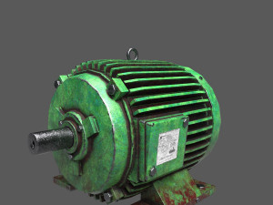 electric motor Modello 3D