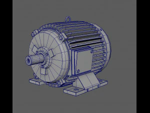 electric motor 3D Model