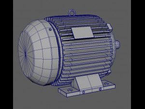 electric motor Modello 3D