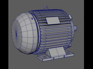 electric motor 3D Model