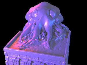 cthulhu for 3d printing Model Cetak 3D