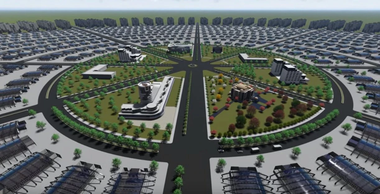 місто 3D Модель .c4d .max .obj .3ds .fbx .stl .blend 