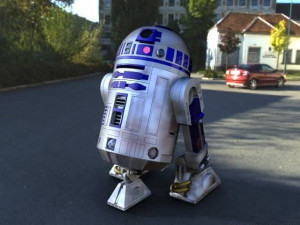 robot r2d2 3D-printmodel