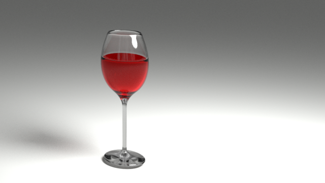 glass with wine Modelo 3D .c4d .max .obj .3ds .fbx .stl .blend