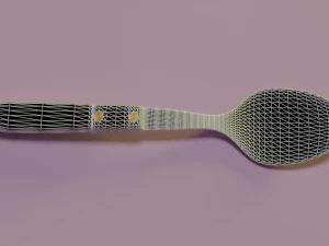 metal spoon 3D Model
