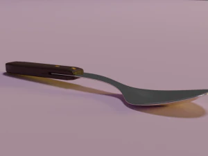 metal spoon 3D Model
