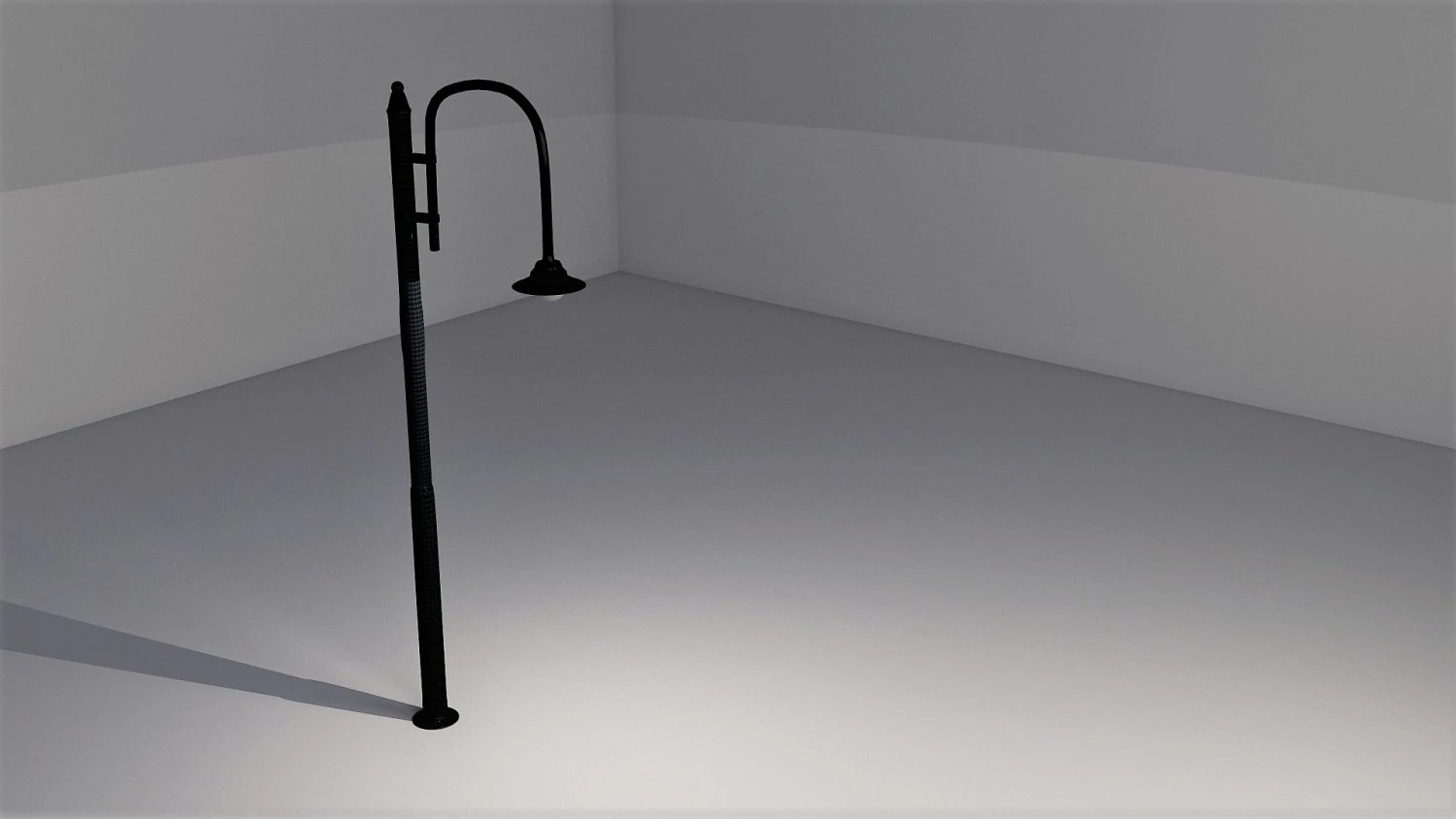 street lamp 3D Model .c4d .max .obj .3ds .fbx .stl .blend 