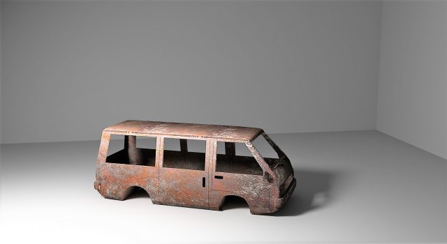 old car 3D Модель .c4d .max .obj .3ds .fbx .stl .blend 