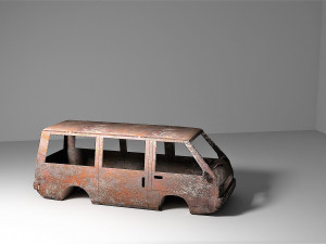 old car 3Dモデル
