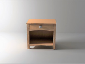 commode wood 3D Model