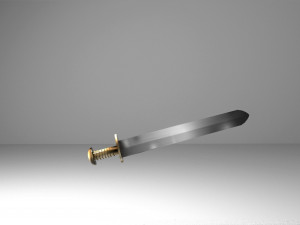 sword Model 3D