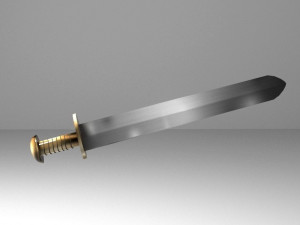 sword 3D Model
