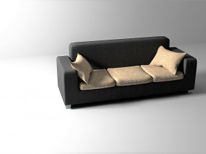 sofa couch Modèle 3D