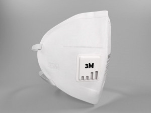 surgical mask n95 - medical face mask 3d 3D Model