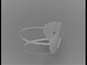 surgical mask n95 - medical face mask 3d 3D Model