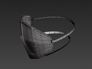 surgical mask n95 - medical face mask 3d Model 3D