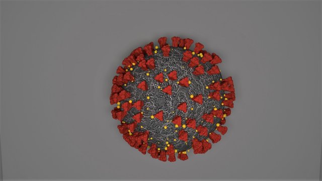 coronavirus covid-19 - virus Modelo 3D .c4d .max .obj .3ds .fbx .stl .blend 