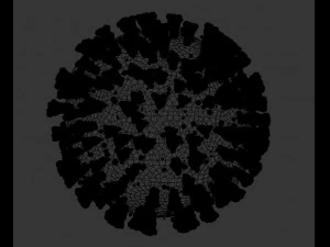 coronavirus covid-19 - virus 3D Model