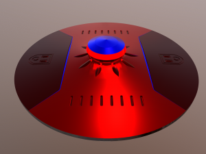 ufo 2 Modelo 3D